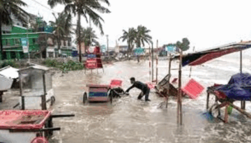 ঘূর্ণিঝড় ‘মন্থা’র তাণ্ডব: অন্ধ্রপ্রদেশে ফসল ও জনজীবনে বিপর্যয়