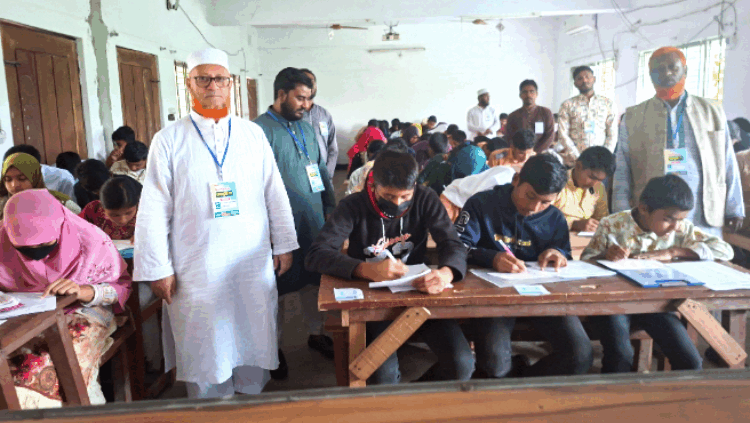 নীলফামারীতে ‘কিশোরকণ্ঠ মেধাবৃত্তি পরীক্ষা-২০২৫’ অনুষ্ঠিত