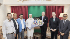 সুইস রাষ্ট্রদূতের সঙ্গে জামায়াত আমিরের সৌজন্য সাক্ষাৎ