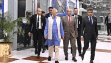 রোমে বিশ্ব খাদ্য ফোরামে যোগ দিতে প্রধান উপদেষ্টার যাত্রা