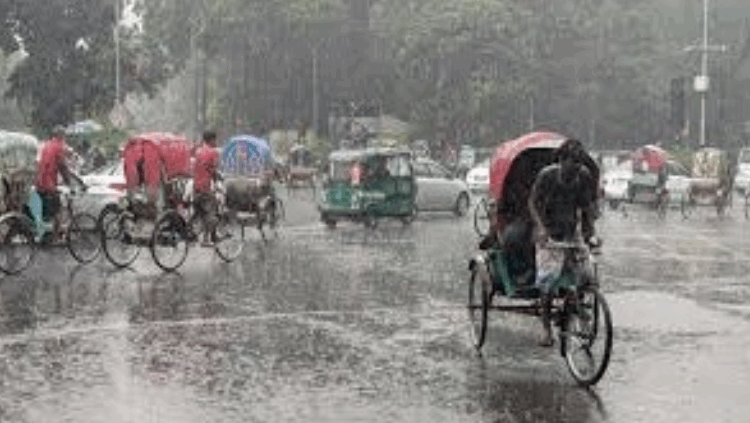 ৯ জেলায় ঝড়ো হাওয়া ও ভারি বৃষ্টির পূর্বাভাস