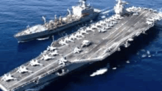 ক্যারিবীয় অঞ্চলে বিশ্বের বৃহত্তম যুদ্ধজাহাজ পাঠাল যুক্তরাষ্ট্র
