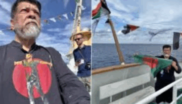 গাজা অভিমুখে মানবিক বহর, ভিডিও বার্তায় শহিদুল আলম