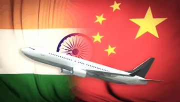 পাঁচ বছর পর ভারতের সঙ্গে চীনের সরাসরি ফ্লাইট চালু