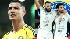 বেনজেমার গোলেই বিদায় রোনালদোর আল নাসর