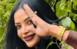বাবা-মায়ের সঙ্গে পূজা উদযাপন করতে ঢাকায় তমালিকা কর্মকার
