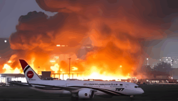 বিমানবন্দরের অগ্নিকাণ্ডে রপ্তানিতে ধাক্কা, ক্ষতি এক বিলিয়ন ডলার