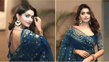 শাড়ি বিতর্কে তিশা: হিউমারে বললেন ‘প্রতারক আমি’