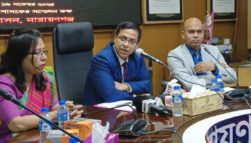 নারায়ণগঞ্জ জেলা প্রশাসকের সাথে সাংবাদিকদের মতবিনিময় সভা