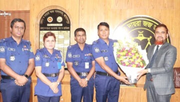 জামালপুরে নবনিযুক্ত জেলা ও দায়রা জজের সঙ্গে পুলিশ সুপারের সৌজন্য সাক্ষাৎ