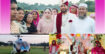 মতলব উত্তরে হেলিকপ্টারে প্রবাসীর বিয়ে, দেখতে উৎসুক জনতার ভিড়