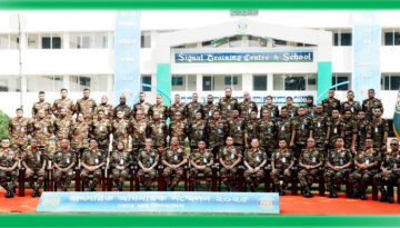 জাতি গঠনে কোর অব সিগন্যালস্ এর অবদান প্রশংসনীয় : সেনাবাহিনী প্রধান