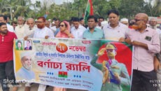 বাউফলে বিএনপির বর্ণাঢ্য র‍্যালি: ৭ নভেম্বর সিপাহী–জনতার সংহতির স্মরণে কর্মসূচি পালিত