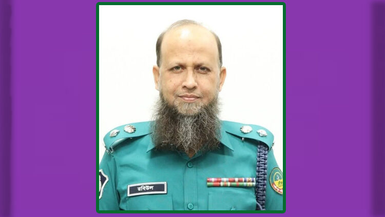 গাজীপুর মেট্রোপলিটন পুলিশের ডিসি রবিউল হাসানকে চাঁদপুর জেলার পুলিশ সুপার পদে বদলী