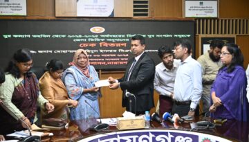 সাংবাদিকের কাজ সমাজের প্রকৃত চিত্র তুলে ধরা: নারায়ণগঞ্জ জেলা প্রশাসক মো. জাহিদুল ইসলাম মিঞা