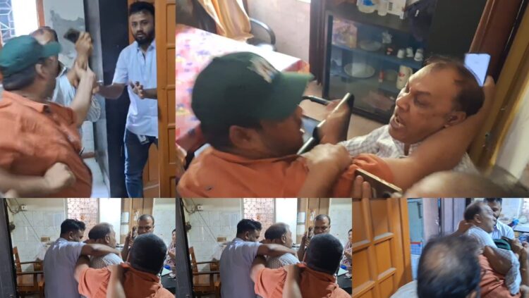 জয়পুরহাট রেলস্টেশনে ধাক্কাধাক্কি, যাত্রী লাঞ্ছিতের অভিযোগ