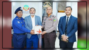 বিভাগীয় কমিশনারের সাথে আরএমপি পুলিশ কমিশনারের সৌজন্য সাক্ষাৎ