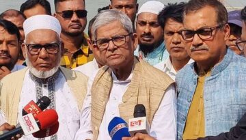 সীমান্ত হত্যা বন্ধ ও ন্যায্য পানির হিস্যা আদায়ে গুরুত্ব দেবে বিএনপি: মির্জা ফখরুল