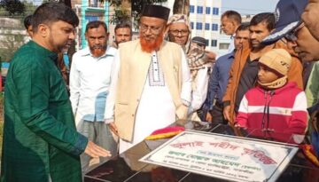 জেলায় জুলাই শহীদ স্মৃতি স্তম্ভ উদ্বোধন