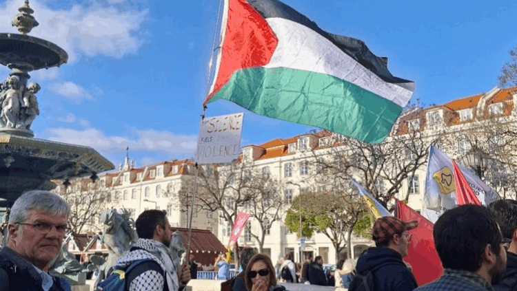 লিসবনে ফিলিস্তিনের দূতাবাসের যাত্রা শুরু