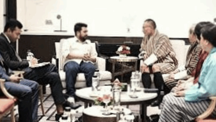 ভুটানের প্রধানমন্ত্রীর সঙ্গে এনসিপির বৈঠক