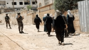 পশ্চিম তীরে এক বছরে জোরপূর্বক উচ্ছেদ ৩২ হাজার ফিলিস্তিনি