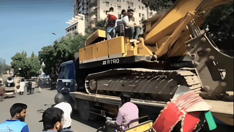 পুলিশ বাধা দিলো ধানমন্ডি ৩২-এ বুলডোজার প্রবেশে