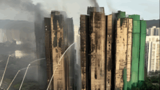 হংকংয়ের আবাসিক কমপ্লেক্সের আগুন নিয়ন্ত্রণে, নিহত বেড়ে ৯৪