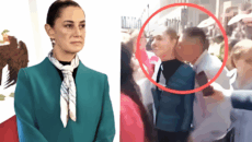 মেক্সিকোর প্রেসিডেন্টকে জড়িয়ে চুমু খাওয়ার চেষ্টা, গ্রেফতার ১