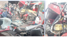 ঘাটাইলে ঘন কুয়াশায় দুই বাসের মুখোমুখি সংঘর্ষ, আহত ২২