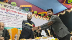 মালখানগর আলোকিত সংগঠনের উদ্যোগে ব্যাডমিন্টন টুর্নামেন্টের শুভ উদ্বোধন