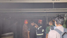 বরিশাল বিসিকে সুতা কারখানায় অগ্নিকাণ্ড, অল্পের জন্য রক্ষা পেল দেড় শতাধিক শ্রমিক