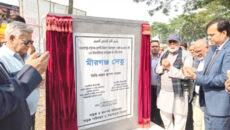 বরিশালের তিন উপজেলার স্বপ্নপূরণ: ১,৫০০ কোটি টাকার মীরগঞ্জ সেতুর ভিত্তিপ্রস্তর স্থাপন