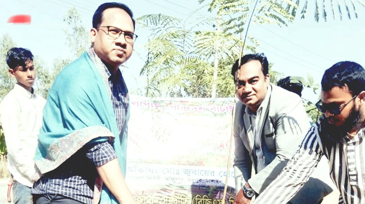 মধুপুর-ময়মনসিংহ মহাসড়কে বৃক্ষরোপণ কর্মসূচি