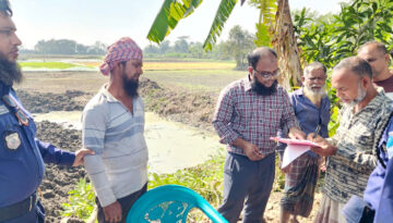 মুকসুদপুরে অবৈধভাবে মাটি কাটার দায়ে একজনের কারাদণ্ড
