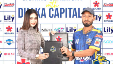 রিমার্ক হ্যারলেন–ঢাকা ক্যাপিটালসের নতুন মুখ সিফাত নুসরাত: সোশ্যাল মিডিয়ায় প্রশংসার ঝড়