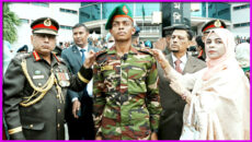 বাংলাদেশ মিলিটারি একাডেমিতে রাষ্ট্রপতি কুচকাওয়াজ অনুষ্ঠিত