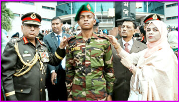 বাংলাদেশ মিলিটারি একাডেমিতে রাষ্ট্রপতি কুচকাওয়াজ অনুষ্ঠিত