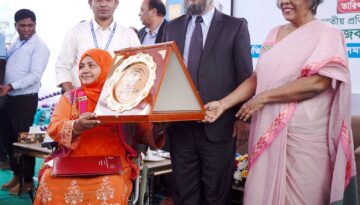 প্রতিবন্ধী ব্যক্তিদের অধিকার রক্ষায় সর্বস্তরের সহযোগিতা প্রয়োজন: শারমীন এস মুরশিদ