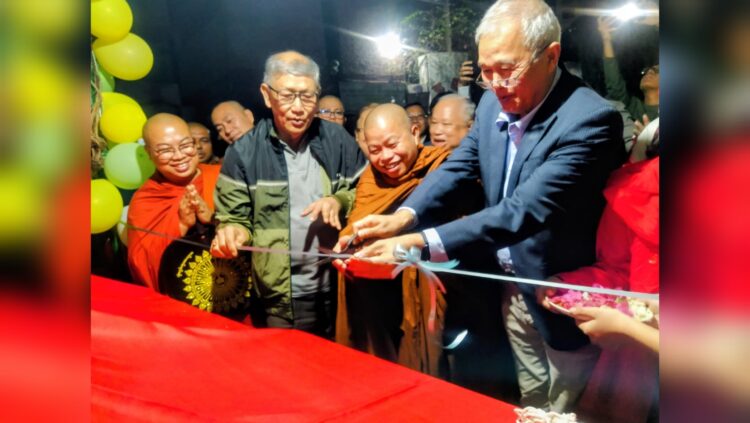 শাক্যমুনি বৌদ্ধ বিহার হবে সম্প্রীতি ও মানবিক মূল্যবোধের কেন্দ্র: উপদেষ্টা সুপ্রদীপ চাকমা