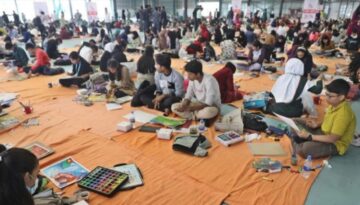 বসুন্ধরা পাবলিক স্কুল অ্যান্ড কলেজে দেশব্যাপী অংশগ্রহণে বর্ণাঢ্য ছবি আঁকা প্রতিযোগিতা