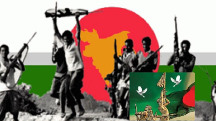 মুক্তিযুদ্ধের অর্জন রক্ষায় গেরিলা যোদ্ধাদের শপথ গ্রহণ