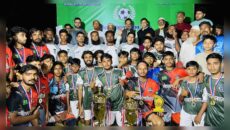 ঝাঁকজমকপূর্ণ আয়োজনে ঘাসিরচর কিশোর কাপ ফুটবল টুর্নামেন্টের ফাইনাল অনুষ্ঠিত