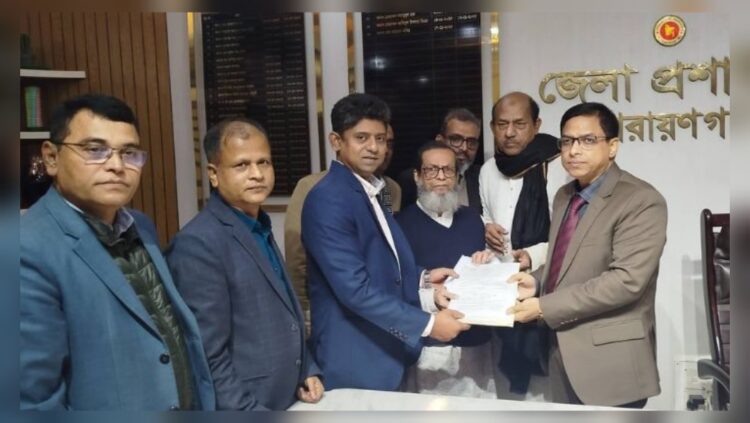 নারায়ণগঞ্জ-৫ আসনে মনোনয়নপত্র জমা দিলেন সাবেক এমপি অ্যাডভোকেট আবুল কালাম