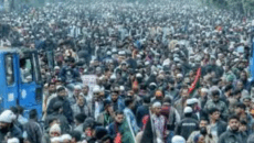 লাখো মানুষের চোখের জলে বিদায় নিলেন খালেদা জিয়া