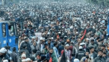 লাখো মানুষের চোখের জলে বিদায় নিলেন খালেদা জিয়া