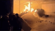 নরসিংদীতে স্পিনিং মিলের তুলার গোডাউনে ভয়াবহ অগ্নিকাণ্ড