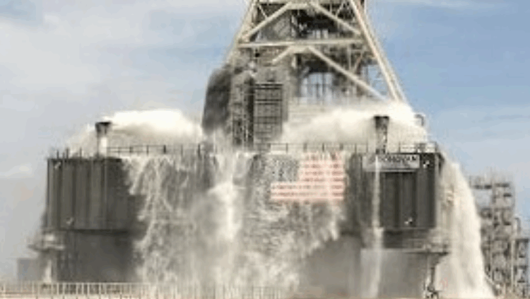 রকেট উৎক্ষেপণে পানি ছাড়ার বৈজ্ঞানিক কারণ