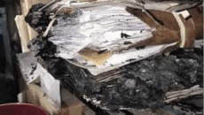 গভীর রাতে নির্বাচন কার্যালয়ে অগ্নিসংযোগ, পুড়েছে নথি