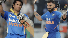 শচীনকে পেছনে ফেলে নতুন বিশ্ব রেকর্ড কোহলির